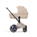Cybex ePriam Style Collection Komplett Barnevogn New Generation Rose Gold/Cozy Beige