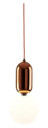 Parachilna Aballs Taklampe Liten Kobber