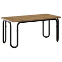 vidaXL Kaffebord Artisan eik 79,5 x 40 x 36 cm Konstruert tre