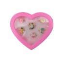 Pocket Money Box Of Silver Rings 6 pcs. 640113