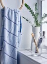 Södahl Økologisk håndkle   100% økologisk bomull   Badehåndkle 70x140 cm   Södahl Vista   Blått rutet