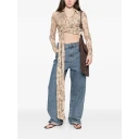 Ganni Dame Bluser & Skjorter Brun S,