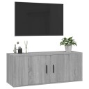  Vegghengt TV benk grå sonoma 100x34,5x40 cm