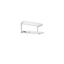 Essem Design Classic 650 hattehylle hvit/krom, 2 niv?er, 50 cm