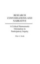 Herda Ellen A. Research Conversations and Narrative