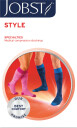 JOBST Style knestrømpe, Klasse 1, large, blå, 1 par