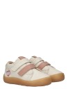 Tommy Hilfiger Mid Cut Velcro Sneaker Nude   White   26
