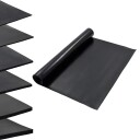 vidaXL Gulv Matte Svart 1,2 x 5 m Gummi
