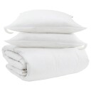 Vidaxl Dyne 3 pcs Hvit 200 x cm Dun