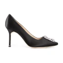 Manolo Blahnik Dame Sko Svart 41 EU,