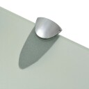 vidaXL Flytende hylle glass 80x10 cm 8 mm