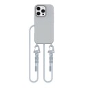 Tech Protect MagNecklace MagSafe Case with Lanyard for iPhone 16 Pro Grey