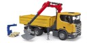 Bruder Scania Super 560r Kranbil Med 2 Paller Bruder Trucks 3551