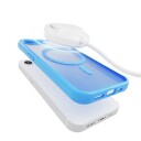 Puro TPU MagSafe Gradient Deksel for iPhone 16e Blå