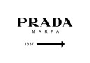 Prada Marfa Minimalist  Plakat Plakat / 30x40cm
