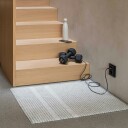 Heymat Løype Breezy Beige dørmatte 60x85 cm