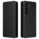 Samsung Galaxy Z Fold5 Flip-deksel Karbonfiber Svart