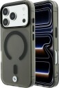 BMW Sign frostet IML- og metalllogo MagSafe-etui til iPhone 18 Pro Max / 17 Pro Max – grå