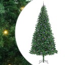  Kunstig juletre med 300 LED grønn 300 cm PVC og metall og plast