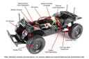 Tamiya 58564 1/10 Toyota Land Cruiser 40 CC-01 Black Kit