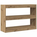 Bokhylle/Romdeler   Artisan Eik   100x30x72 cm   Laget av konstruert tre