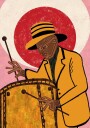 MUSICIAN GUY II Poster Plakat / 40x50cm