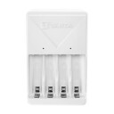 Varta Easy Charger med 4x AA 2100 mAh NiMH Batterier