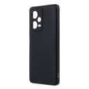 Xiaomi Redmi Note 12 Pro Mot Fingeravtrykk Matte TPU-deksel Svart