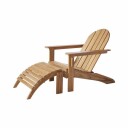 Cinas Adiron fotskammel Teak Natur