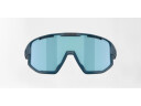 Bliz Fusion Small 25 sykkelbriller smoke mirror ice blue lens matte blue