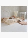 Minitude MILES Juniorseng/Montessoriseng 140x200 Nature