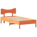  Sengeramme uten madrass voksbrun 90x190 cm heltre furu 8721158688651