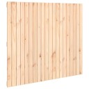 vidaXL Veggmontert hodegavl 127,5x3x110 cm heltre furu