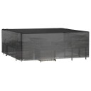 vidaXL Hagemøbeltrekk 16 maljer 300x300x75 cm firkantet