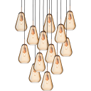 Nuura Anoli 13 Taklampe Nordic Gold & Opal