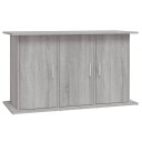 Akvariumstativ Grå Sonoma 101X41X58 cm Konstruert Tre