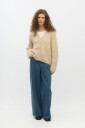Object Objharry L/S Lo Knit Cardigan Noos   Cream   XL