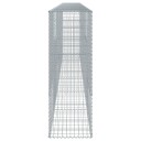 Gabionkurv med deksel 600x50x150 cm galvanisert jern
