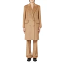Max Mara Dame Frakker Brun XS,
