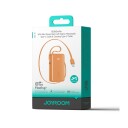Joyroom JR-PR2L 35 W 10 000 mAh powerbank med innebygde USB-C-kabler Oransje