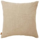 Ferm Living Senti Stripe pute 50x50 cm Linen carob brown
