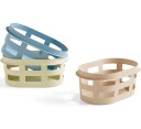 Hay Basket oppbevaringskurv liten nougat