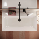 Hansgrohe Xanuia Q Vegghengt Servant 80x48 cm u/bl.hull m/ol Hvit