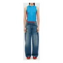 Msgm Dame Jeans Blå M,