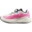 Salomon Women"s Aero Glide 4 Grvl Vanilla Ice/knockout Pink/black 39 1/3