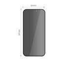 Tech-Protect Quick Set Spy+ Personvernglass 2-pakning for iPhone 14 Pro