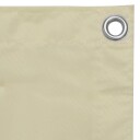 vidaXL Balkongskjerm kremhvit 120x300 cm oxfordstoff