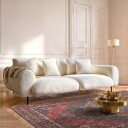 Flatvevd teppe   Velamir rød Størrelse: 150 x 230 cm