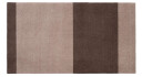 tica copenhagen Stripes by tica, horisontal, entréteppe Sand-brown, 67 x 120 cm