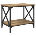  Sidetabell med hylle artisan eik 55 x 38 x 45 cm Konstruert tre